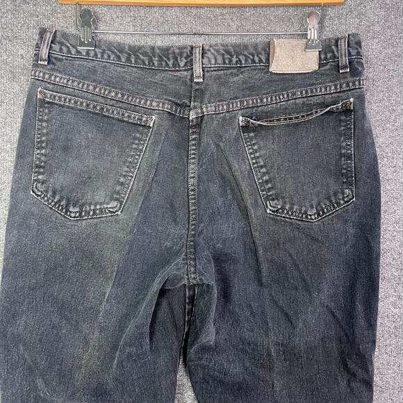 Vtg Marithe Francois Girbaud Men’s Jeans Faded‎ Black Size 38 Short - Picture 4 of 9